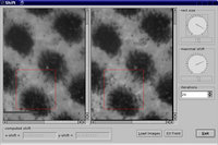 Detecting sub-pixel shifts