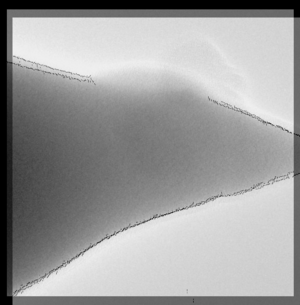 2D alignment of two TEM images