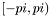 $[-pi,pi)$